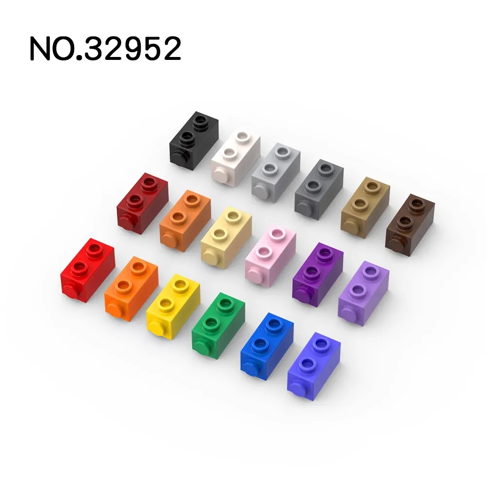 20pcs MOC Parts 32952 Brick Modified 1 x 1 x 1 2/3 Compatible Bricks DIY Assmble Building Blocks Particle Kid Puzzle Toy Gift 2