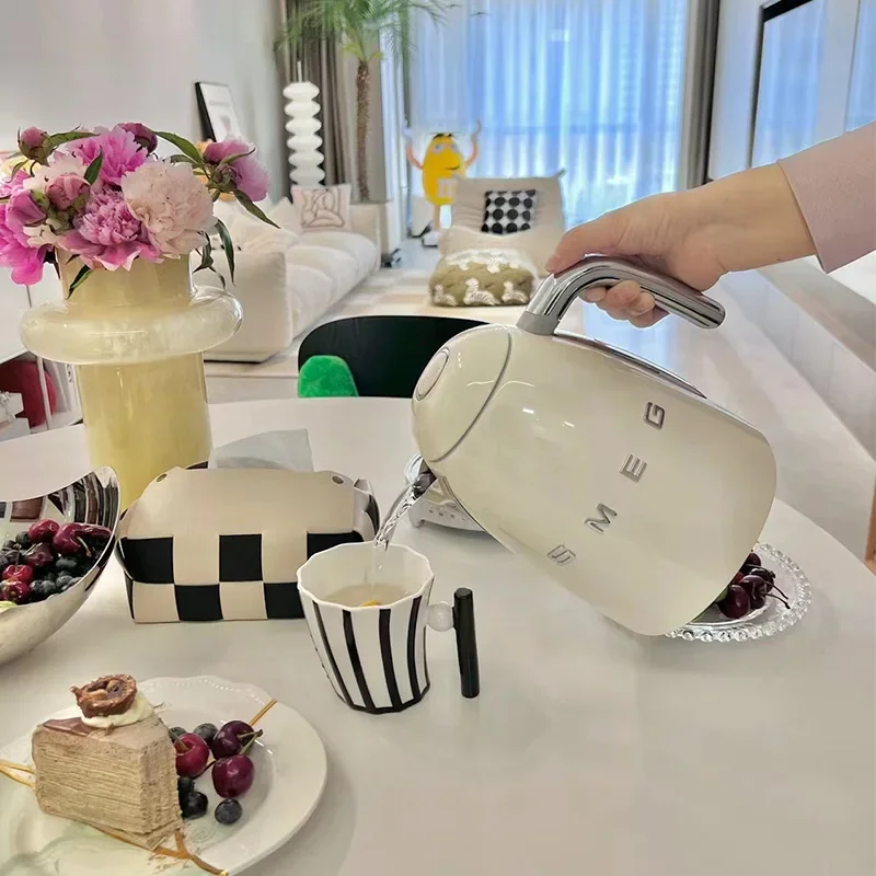 S-M-E-G Electric Kettle 1.7L Household Kettle Tea Insulation 7 Gears Temperature Control chaleira elétrica digital chaleira 3