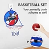 Kid Basketball hoops Dartboard Set With Adhesive Balls Indoor Outdoor Sports Toys Games For Children Christmas Present Birthday 2