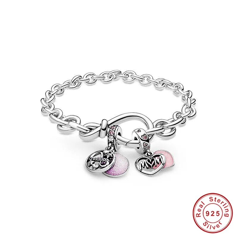 

Женский браслет из серебра 100% пробы