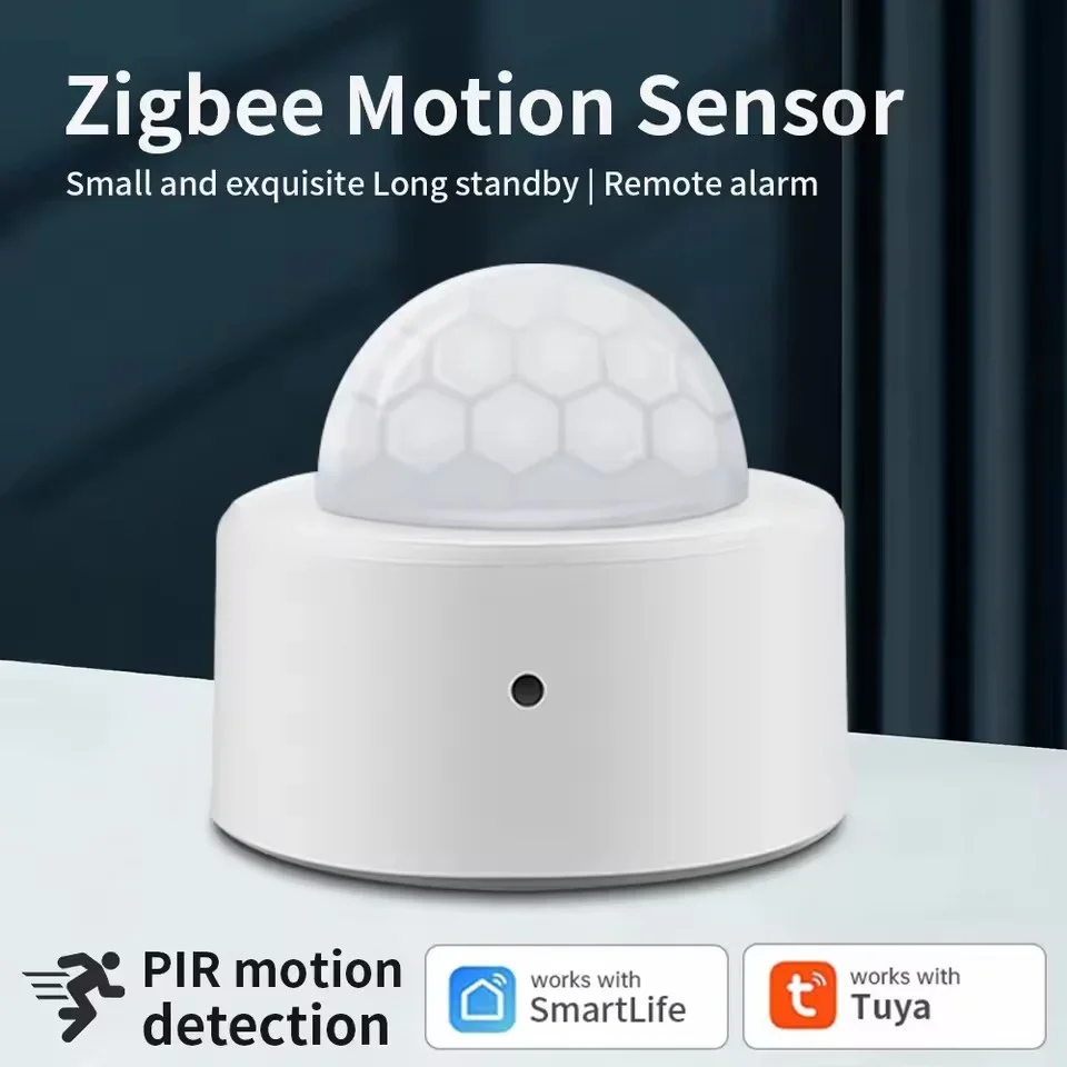 ZigBee PIR Motion Sensor Smart Home Alarm Compatible With Alexa Google Home Infrared Detector For Security Automation System