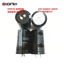 

2pcs-10pcs/Lots of 69V 8200UF KS 30X50mm Pitch 10MM ONKYO Onkyo Custom Audio Fever Capacitor Can Replace 8200UF 63V