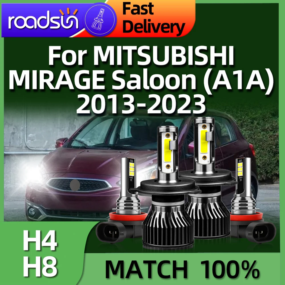 

Светодиодные фары 380000LM H4 H8, модель головного света для MITSUBISHI MIRAGE седан A1A 2013 2014 2015 2016 2017 2018 2019 2020 21 22 2023