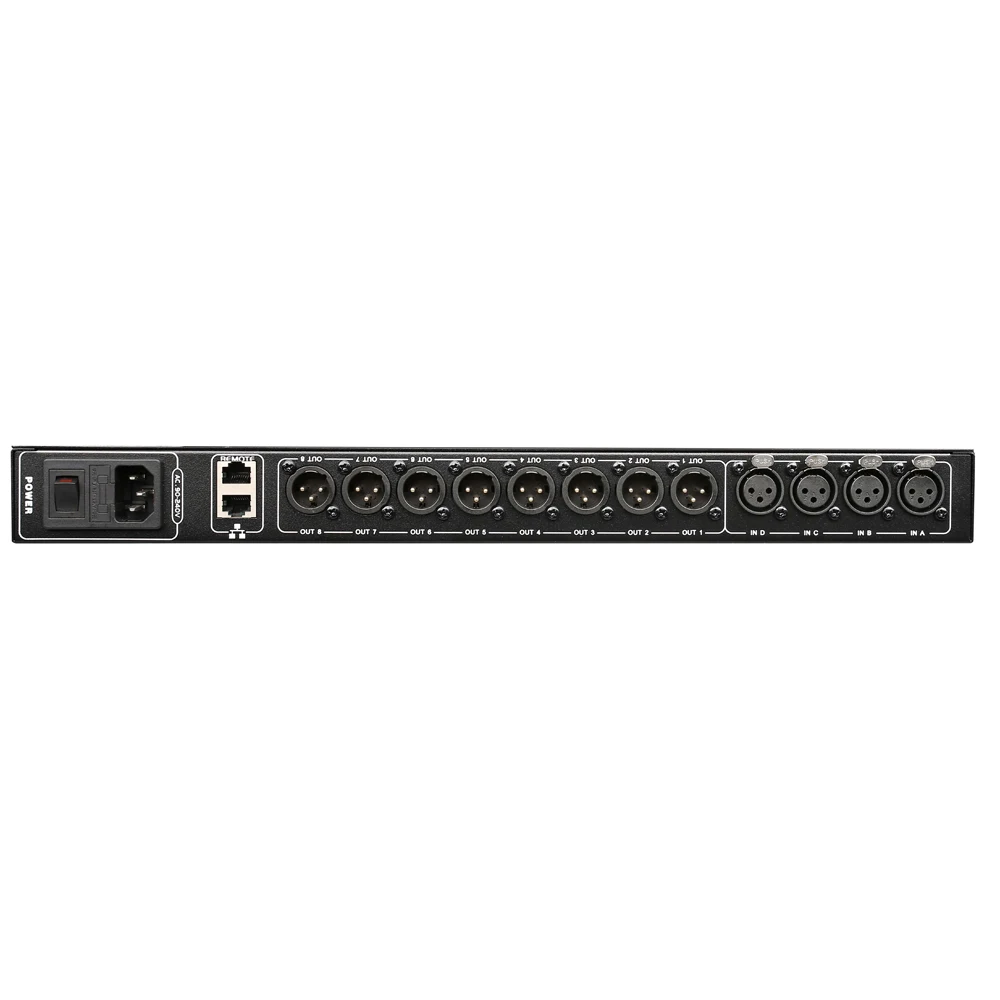 paulkitson profissional processador de áudio digital em para fora dsp fase equipamento effector com abeto sistema gestão