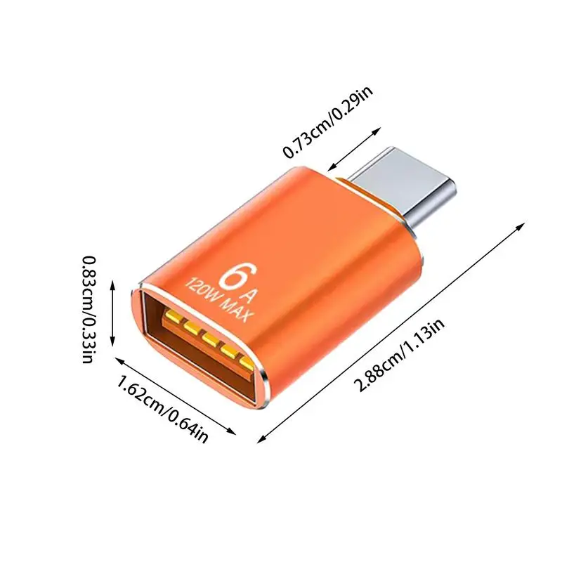 효율적인 USB C to USB 암 어댑터, USB C to USB 3.1 어댑터, 휴대용 C 타입 OTG 어댑터, USB C 변환
