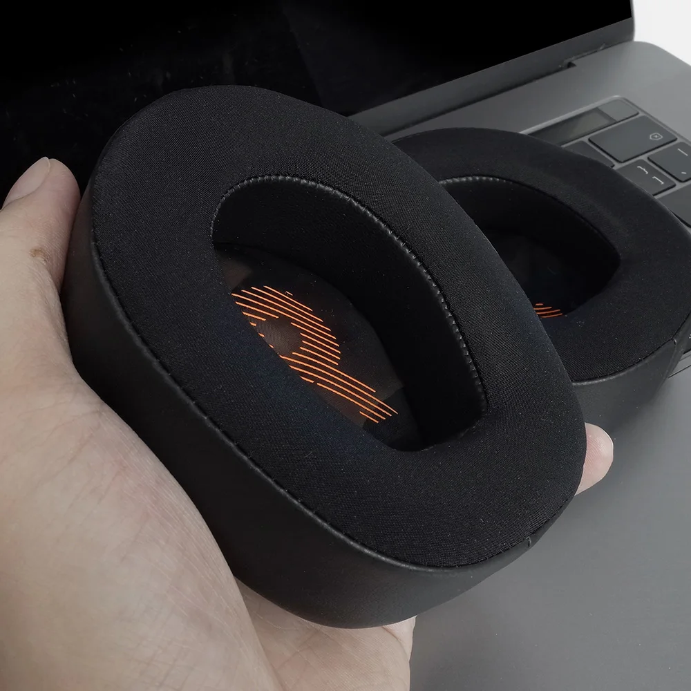 Earphone pads For JBL Quantum Q800 Q600 noise replacement Earpads headphones Earmuffs Mesh Memory Covers Sponge Protein