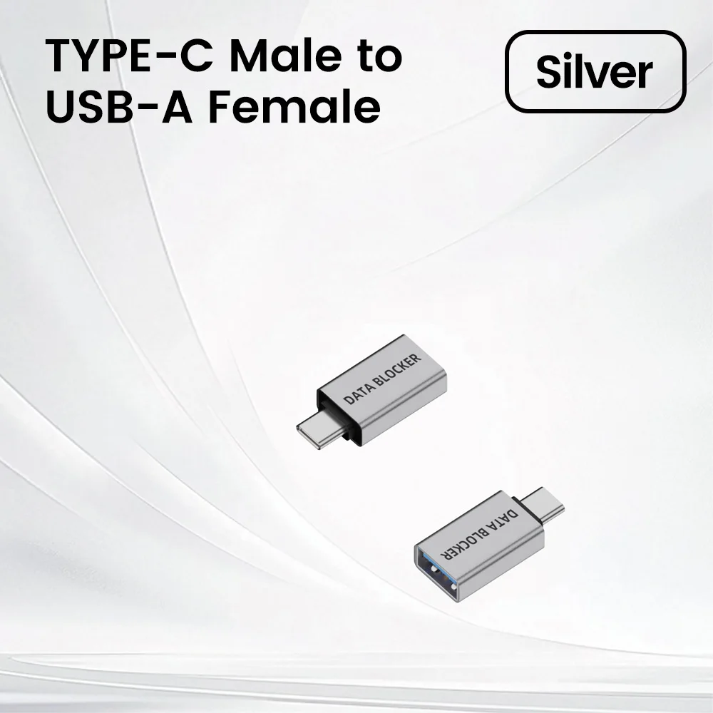 High-Speed USB/Type-C Data Blocking Charging Adapter for Enhanced Device Security