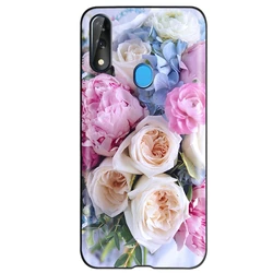 Cute Painted Soft Silicone Phone Case with Matte Bumper Back Cover for Blade V10 (264)