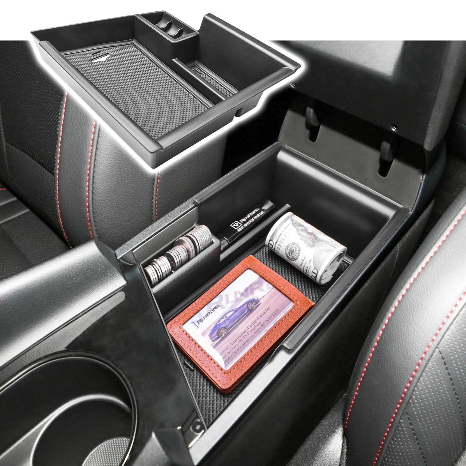 

Customize Fit For Hyundai Elantra 2021 2022 2023 Center Console Glove Box Holder Accessories Organizer Armrest Storage Box