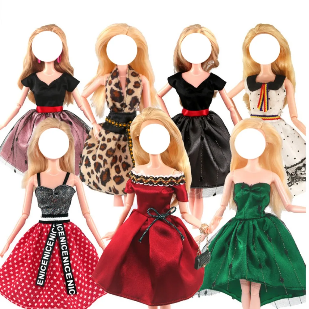 Handmade Girl Clothes Toys Dress 30CM Doll Dress Handmade Casual Wear 1/6 BJD Doll Clothes Fashion Doll Accessories Playhouse