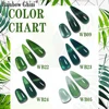 Rainbow Ghini 10ml Green Color Gemstone Cat Eye Gel Nail Polish Pretty Semi-permanent UV LED Gel All For Manicure Decorate 1