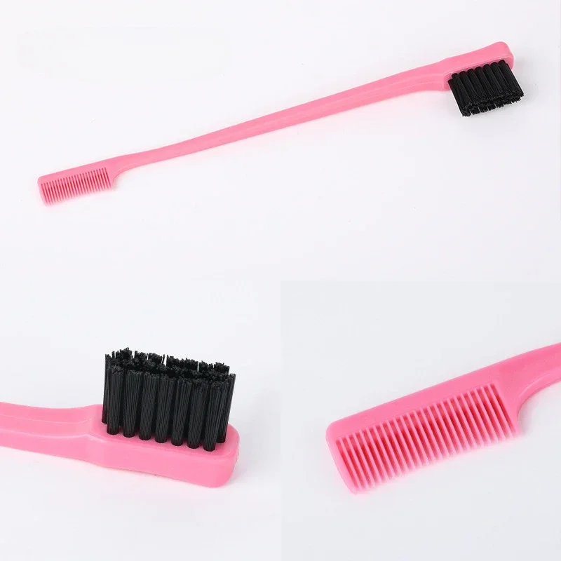 Teasing Hair Comb Brush Triple Teasing 3pcs Hair Styling Comb Set Rat Tail Combs Edge Brush Hair Tail Tools Braid Tool Loop