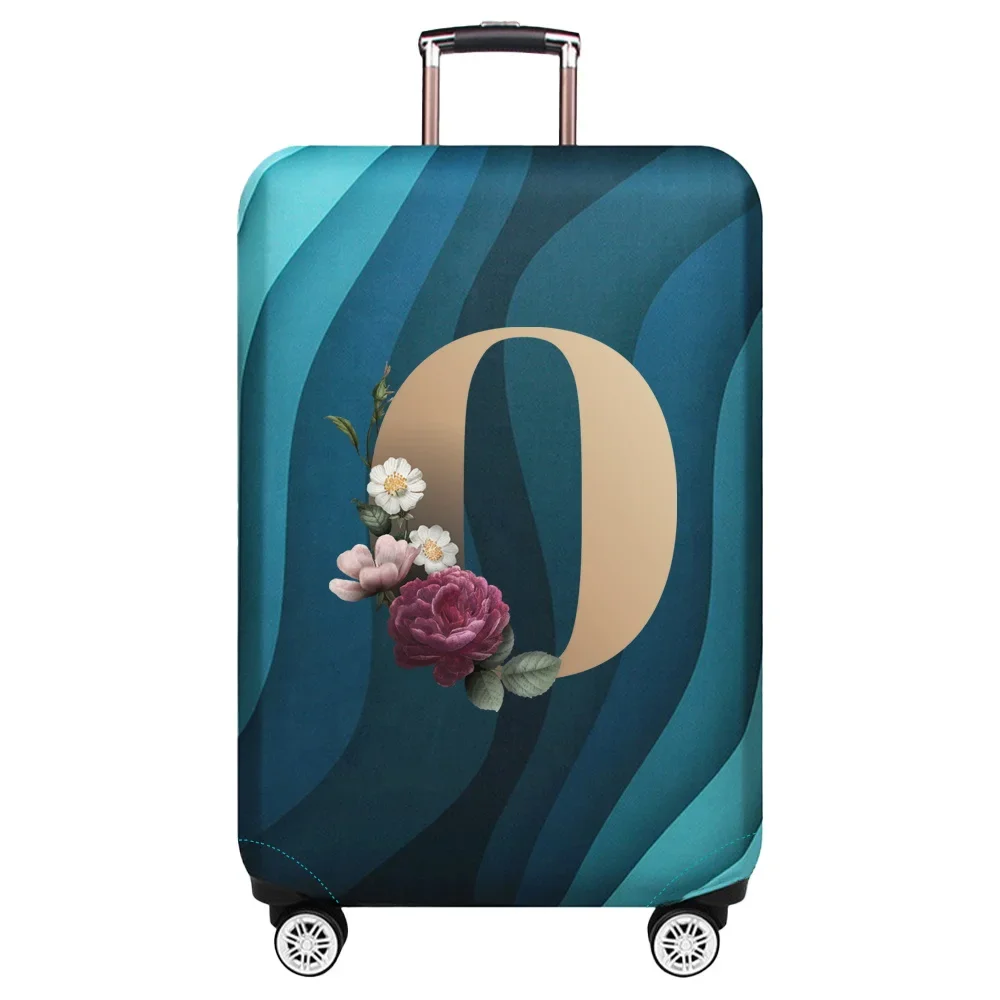 Gold Letter Print Luggage Protective Dust Cover & Travel Accessory