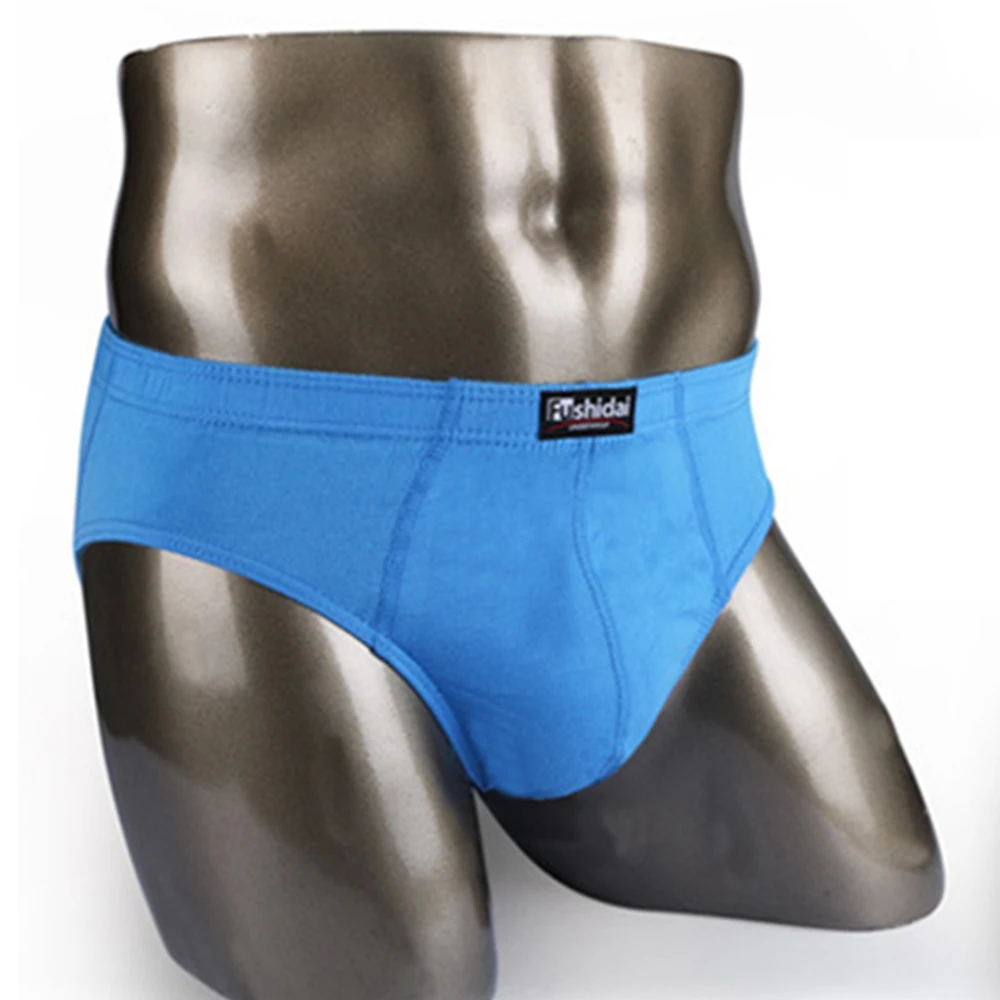 

Mens Sports Soft Underwear Ribbed Slips Briefs Pants Breathable Cotton Underpants Convex Pouch Sexy Lingerie For Husband