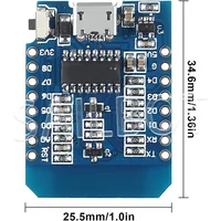 1-10PCS WeMos D1 Mini TYPE-C/Micro USB ESP8266 ESP-12F CH340G V2 Module WiFi D1 Mini Development Board 3.3V With Pin For Arduino - Image 3