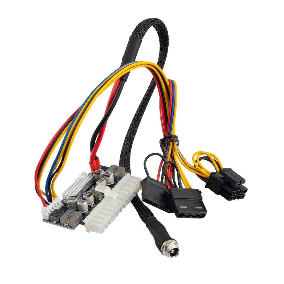 450W 24Pin 12V DC Eingangsspitze 450W Ausgang Realan Mini ITX Pico Netzteil DC e