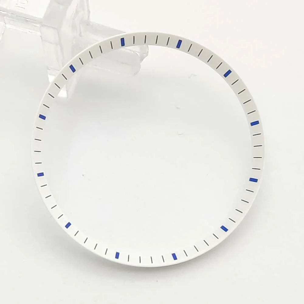 40mm watch inner shadow ring GMT case inner chapter ring suitable for NH35 movement waterproof scale
