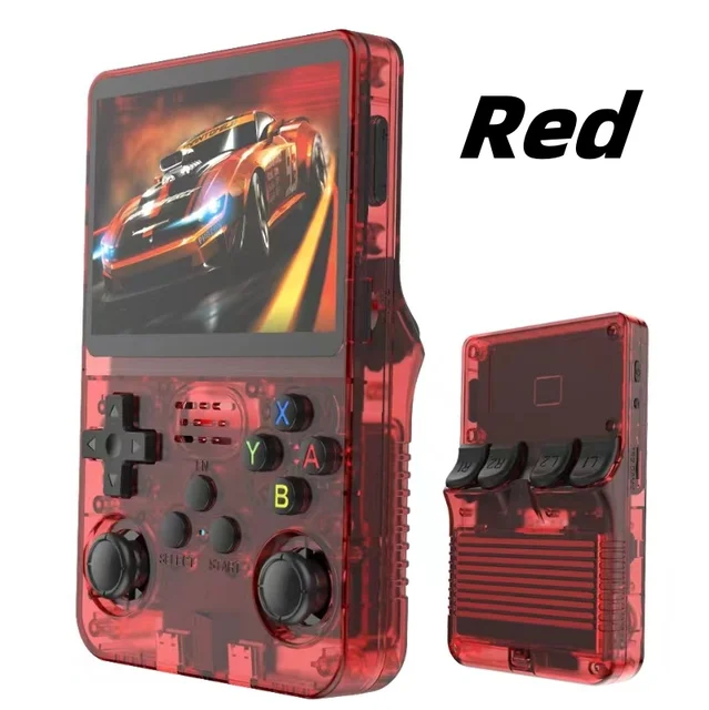 ARKOS R36S Retro Handheld Video Game Console Linux System 3.5 Inch IPS Screen R35s Pro Portable Pocket Video Player 64GB Games 6