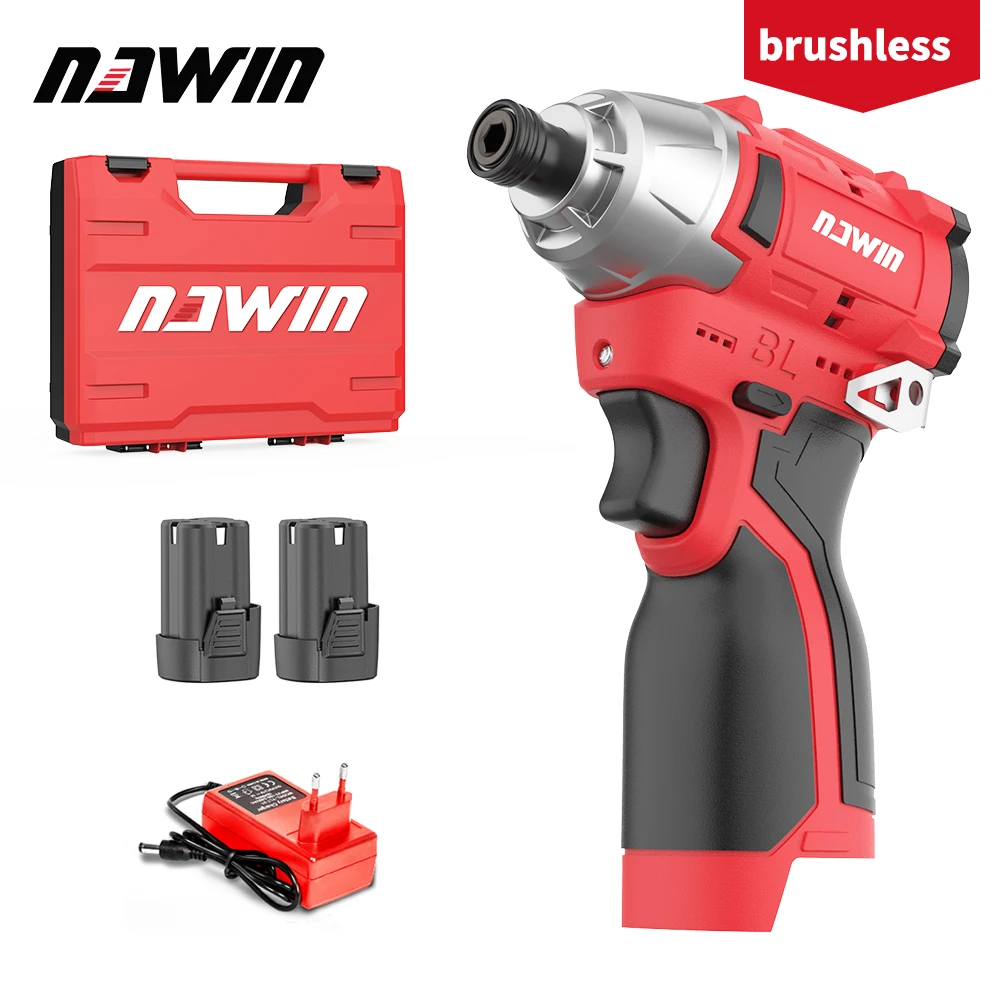 

NANWEI brushless Cordless lithium-ion impact screwdriver 16.8V home electric drill electric rechargeable screwdriver
