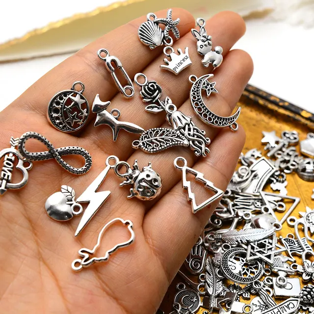 thumbnail image 2 of Stino 100g Metal Pendant Charms For Jewelry Making, UK | Ubuy 2 of 11