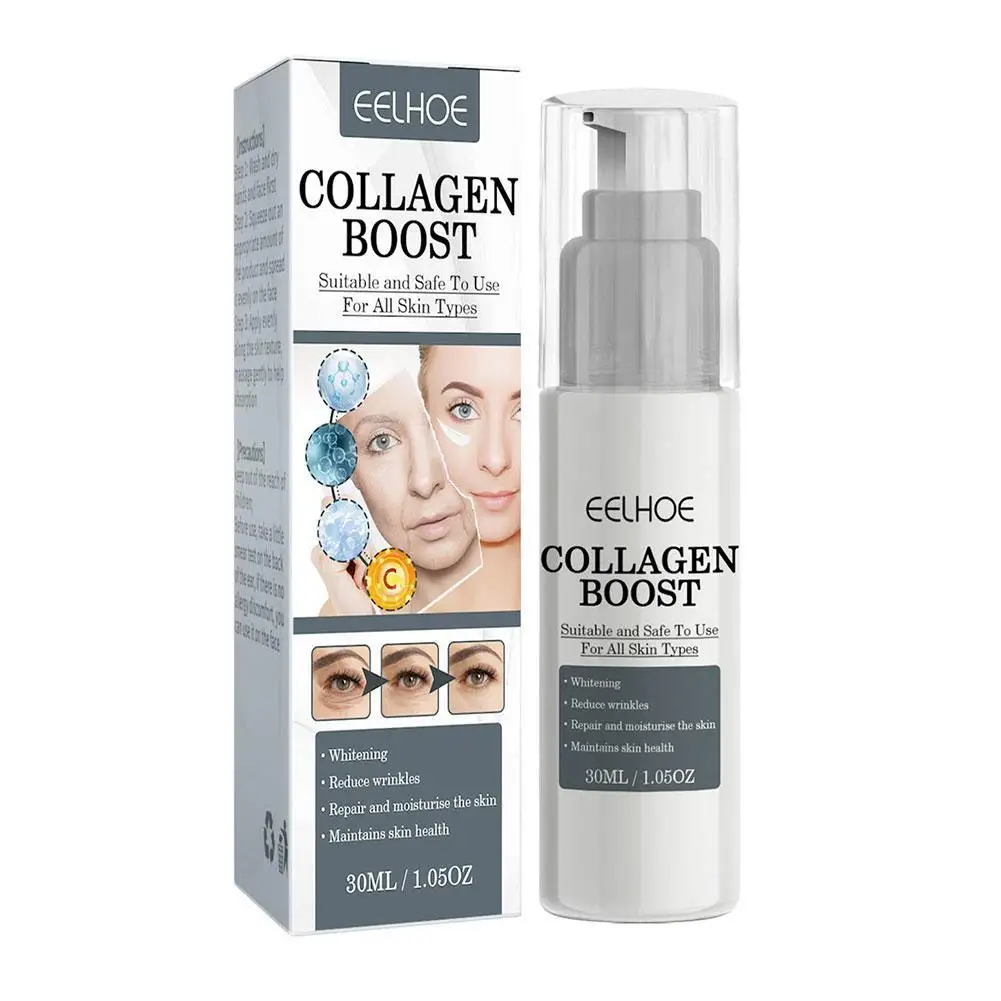 

Collagen Boost Serum Anti-Aging Dark Spot Corrector Face Serum Pale Spot Dark Wrinkle Removal Removing Skin Care Beauty Health