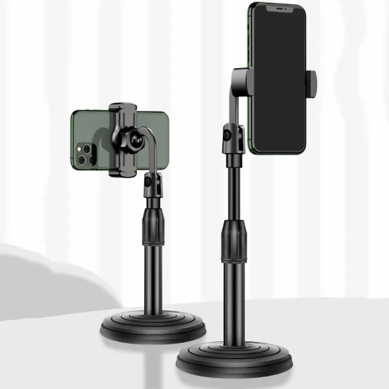 Multi-functional Retractable Mobile Phone Stand Live Broadcast Desk Table Clip Bracket Table Mount Cell Phone Support Holder phone tripod,mini tripod,flexible phone tripod,metal mini tripod stand,phone tripod mount,extendable tripod,metal tripod,phone clip bracket,phone clip mount,phone holder clamp