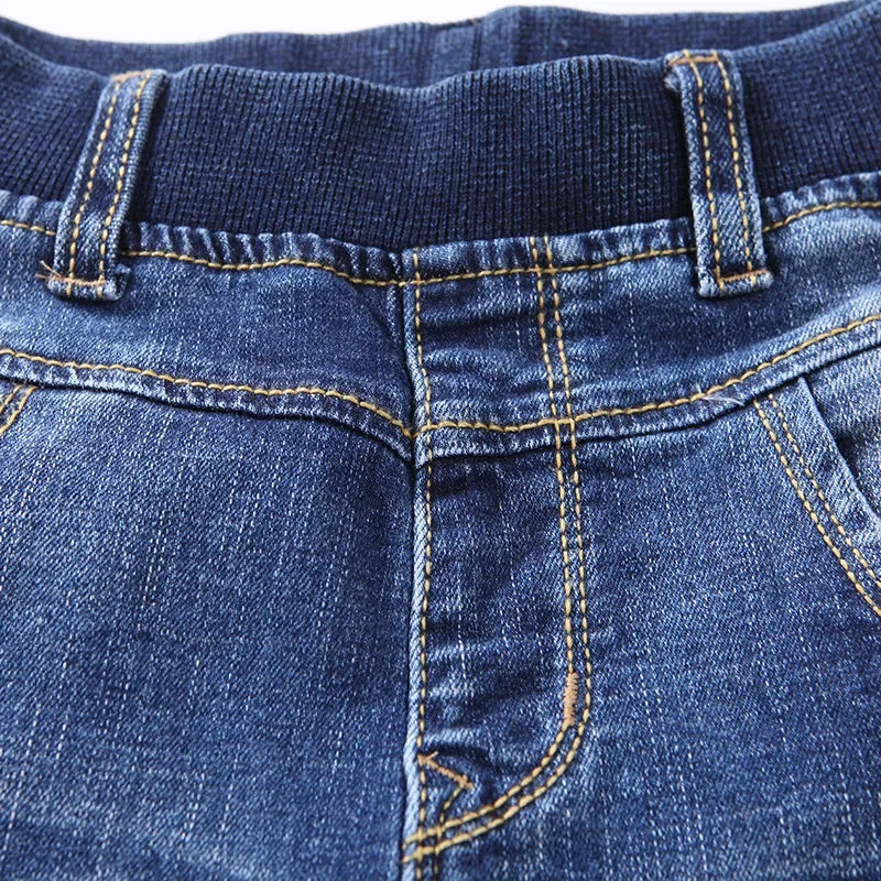 Boys Jeans Kids Pants IENENS Kids Boys Jeans Fashion Clothes Classic Pants Denim Clothing Children Baby Boy Casual Bowboy Long Trousers 5-13Y