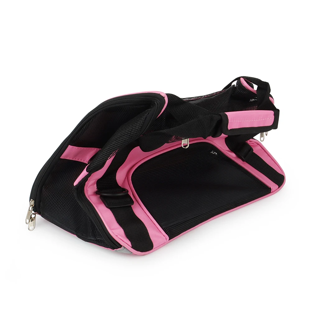 Soft Surface Pet Carrier Cat Bag Outdoor Travel Breathable Pet Handbag Carrier for Dogs With Pad