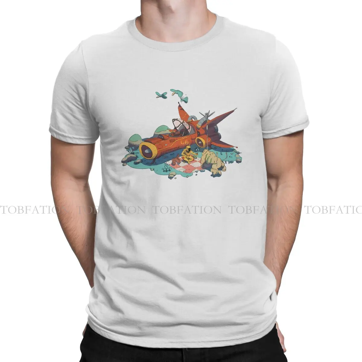 Game O Neck Tshirt No Man'S Sky Game T-Shirt Basic In Puro Cotone Abbigliamento Uomo Grande Vendita