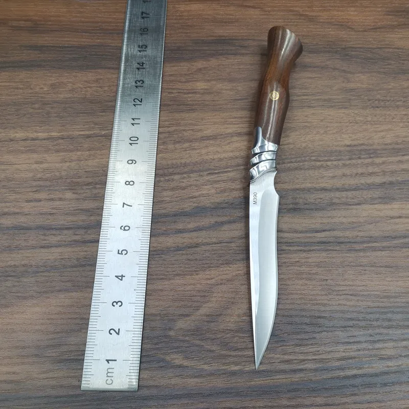 M390 Steel Blade Straight Knife Outdoor Tools Tatical Camping Hunting