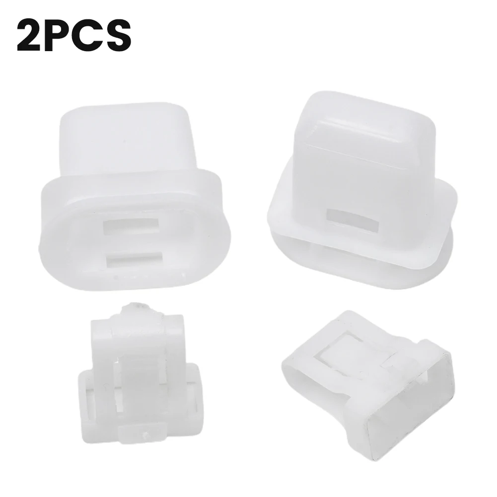 

2pcs Rear Seat Cushion Seat Fixing Grommet Clip White Nylon For Toyota 72693-12080 24437789 Replacement Car/Accessories
