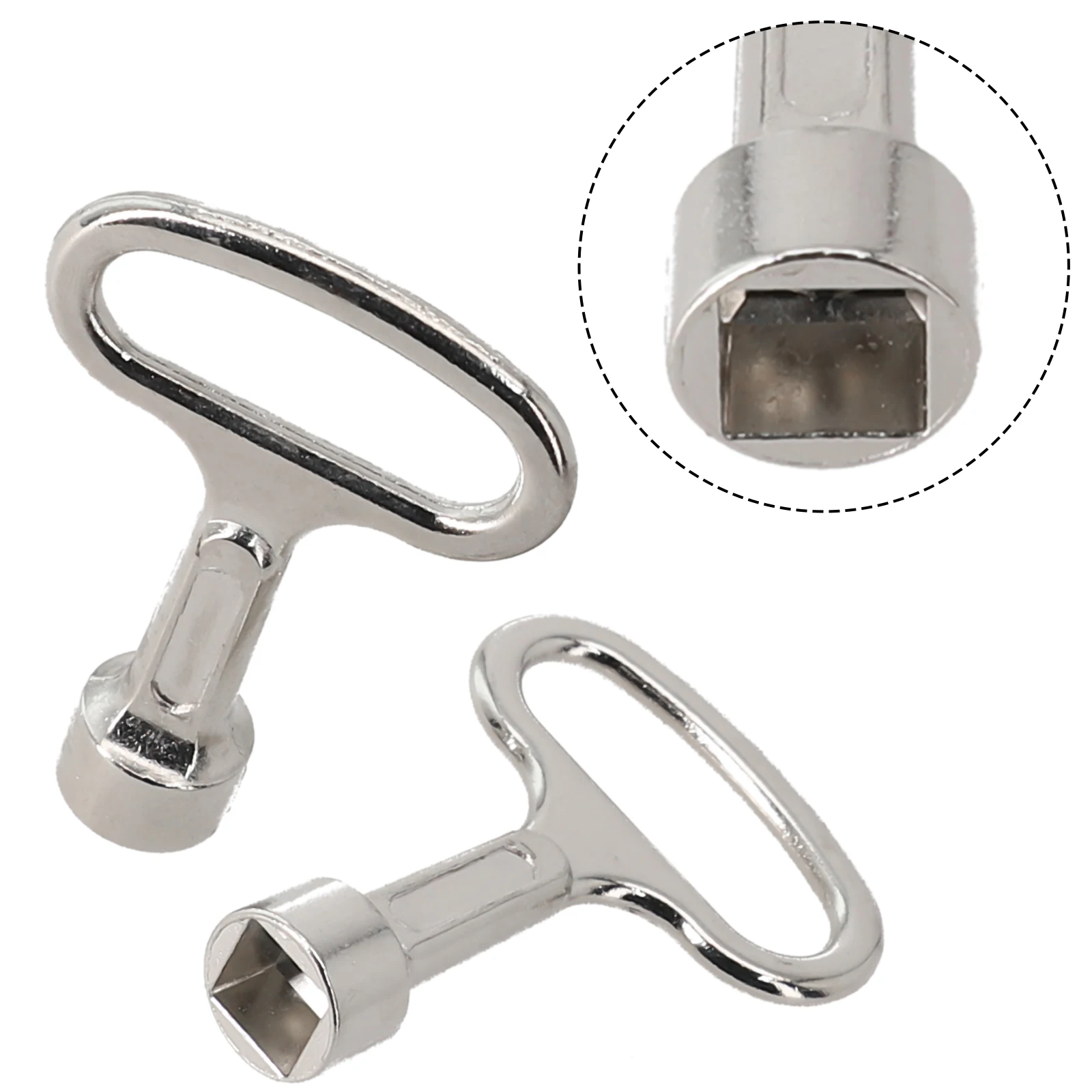 Description Picture 6 of itemSquare Key 3Pcs Square Key Water Tap 8mm Vent Key Heating Key Heating Vent Key Lock Cabinet Door Lock Tongue Lock Lock Core