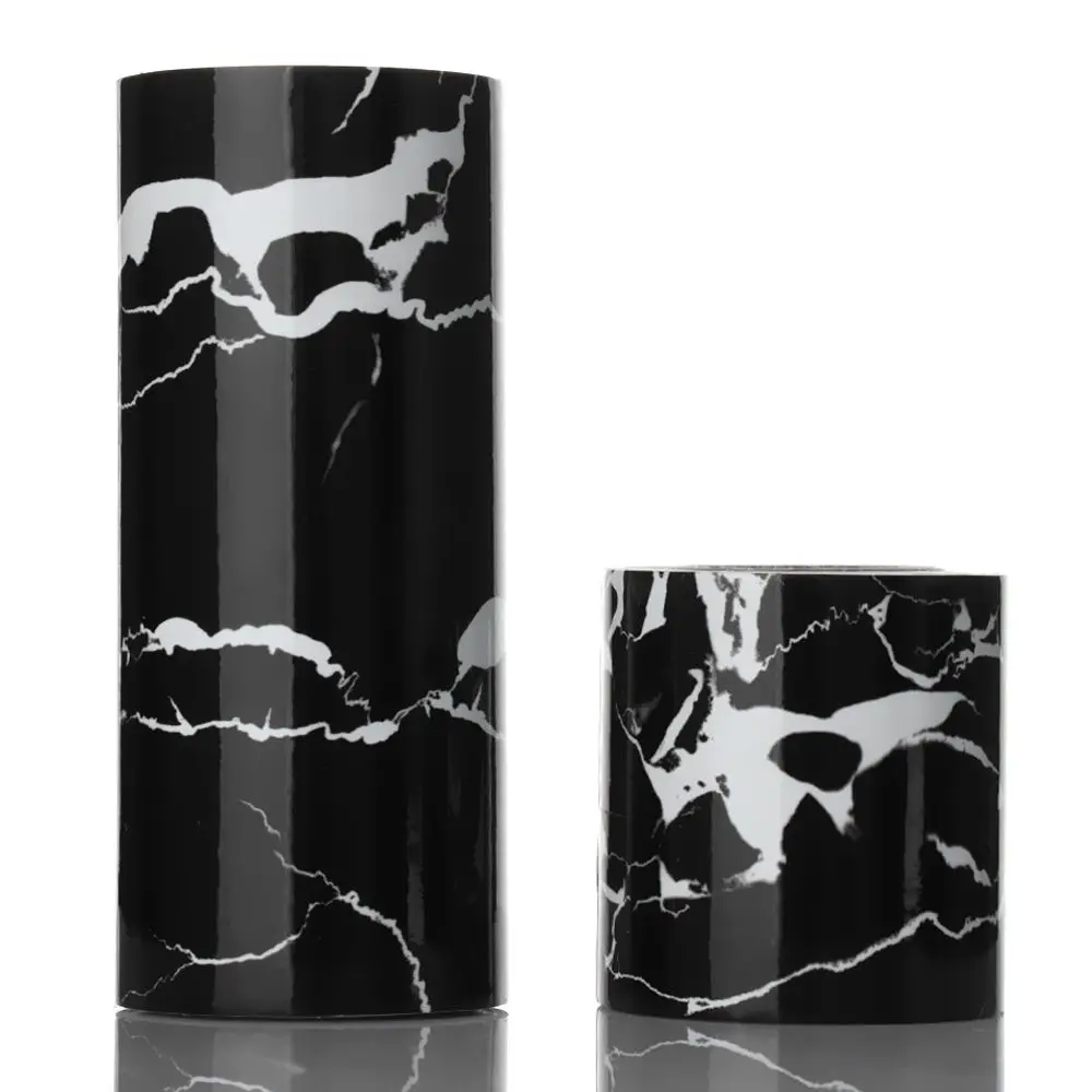 Waterproof Marble Wall Border Stickers for Living Room