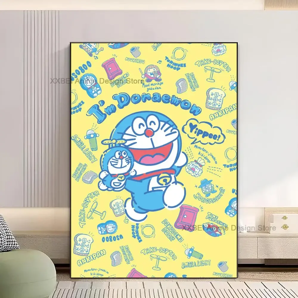 Doraemon Anime Poster High Quality Printed Material