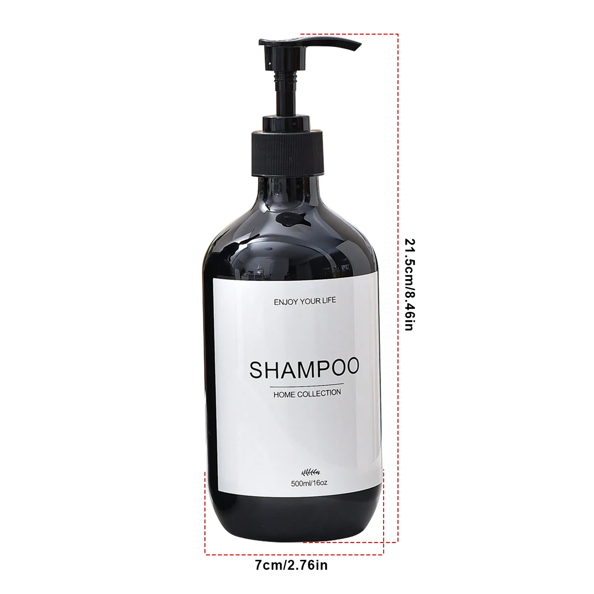 Apothecary Dispenser Bath Shampoo and Conditioner Bottle with Waterproof Label Bamboo Pump Shower Body Wash Lotion Container,soap dispenser,refillable bottle,shampoo dispenser,soap dispenser bottle,refillable plastic bottles