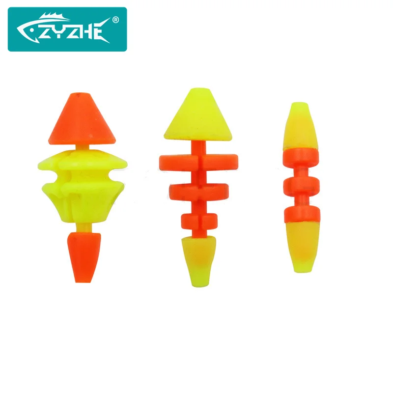 ZYZHE 5 Stück/Set Apo Float Angelzubehör 0,2/0,6/0,8G Verhindert das Herunterrutschen des Schwimmers Meeresfelsen-Angelwerkzeug