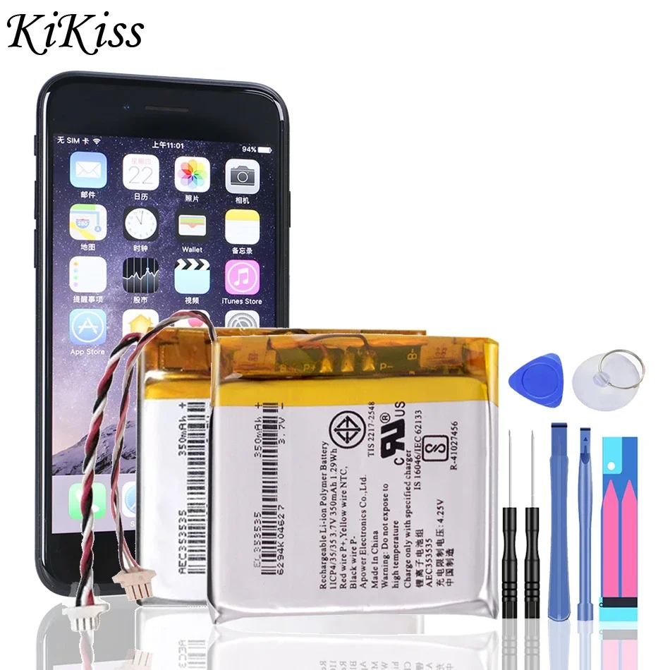 Batteria Per Aec353535 350Mah Per Beats Solo 3.0 2 3 Auricolare Bluetooth Wireless Solo2 Solo3 Solo 3.0 Bateria