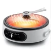 4L Multifunction Electric Hot Pot Split Type Cooker Food Steamer Portable Cooking Machine 6