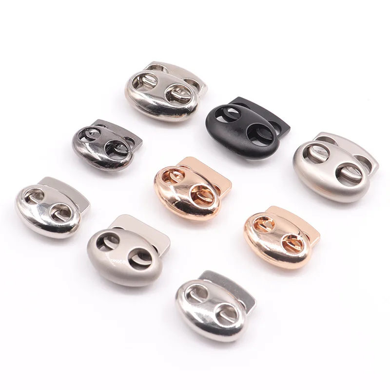 10pcs 4mm Metal Cord Lock Clamp Toggle Stopper Sliders Buckles Fastener  Clip Diy Hat Cord End Button Garment Sewing Accessories - Stopper -  AliExpress