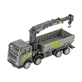 Lifting dump truck