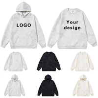 Vintage Oversized Hoodie Sweatshirt Printed Logo For Men Women Customized Design Embroidery Name Running Personalized Top 1