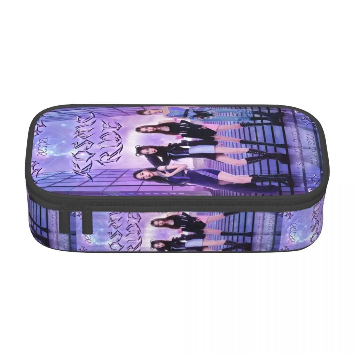 Kpop A-Aespas Girls Karina Winter Giselle Ningning Pencil Cases For Boy Girl Pen Box Bag School Accessories