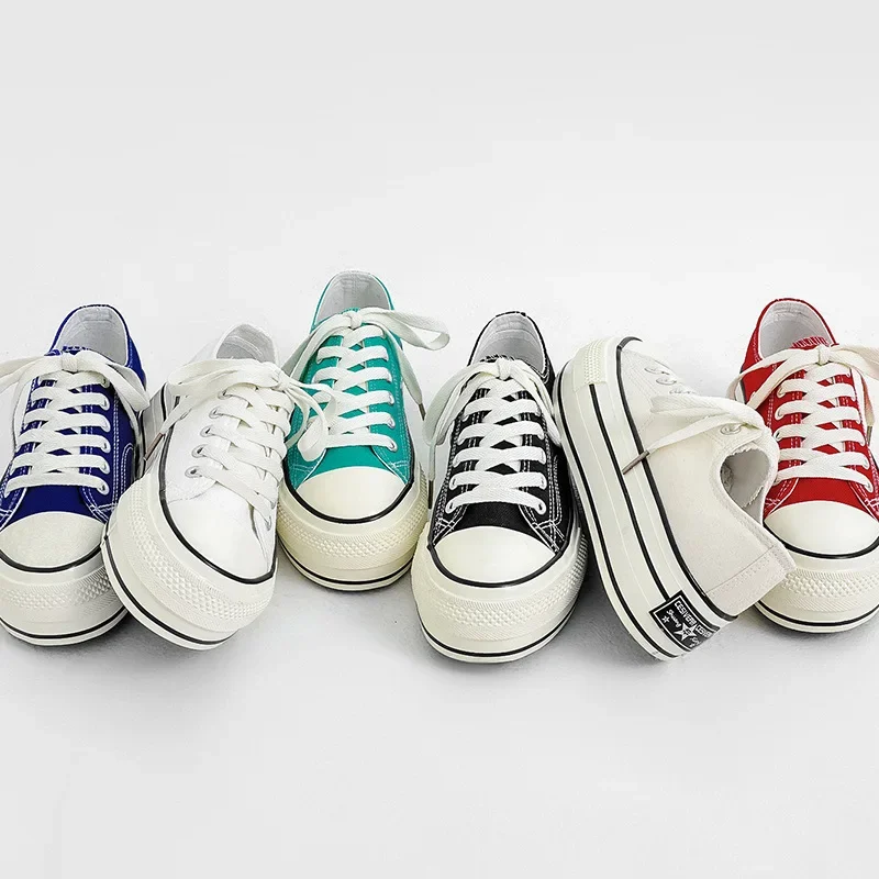 Canva Women's Korean Style Versatile Summer New Arrival Breathable Running Platform Casual Shoes Thick Sole