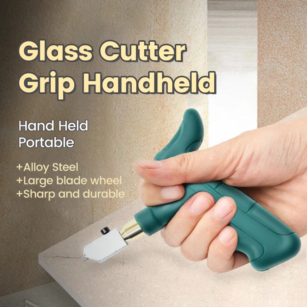 

Handheld Glass Cutter with Ergonomic grip handle ,High Strength Tile Cutter household Construction Tools