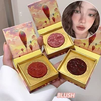 Sun Emotion Blush Cream Brighten Face Contour Highlighter Low Saturation Milk Peach Pink Rouge Rubores Blusher Mud Korean Makeup 1