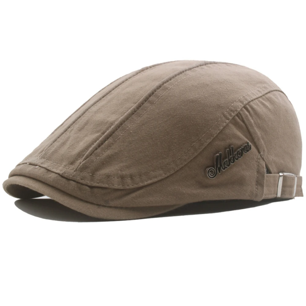 HT3562 Baskenmützen 100% Baumwolle Frühling Sommer Mütze für Herren Damen Ivy Flat Cap Künstler Maler Baskenmütze Verstellbare Baskenmütze – Detail 5
