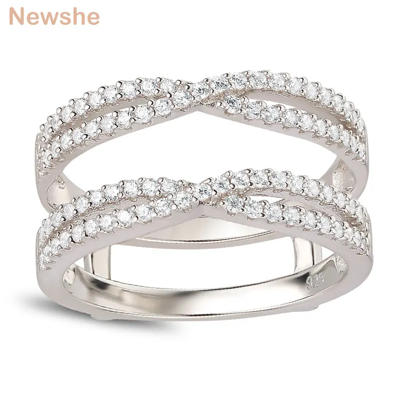 Ring Enhancer Silver 925 Engagement Ring Enhancer Wedding Enhancer