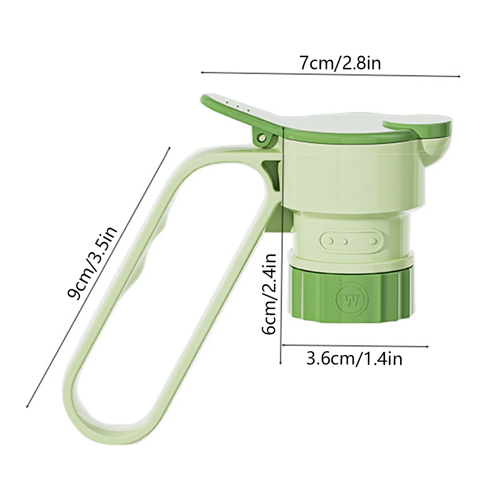 Oil Pourer Spout Food Grade Oils Bottle Stopper Cap Leak-Proof Dispenser Carry Handle Press Deflector Cup Cover Seasoning Nozzle