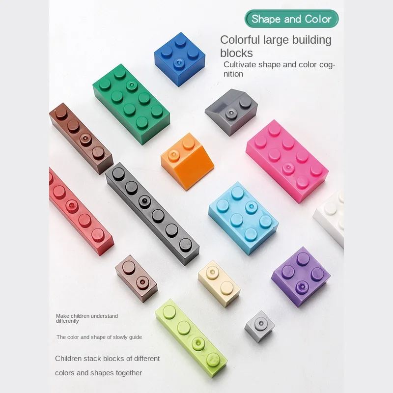 125/250g Building Blocks Bulk Lot Pack Sorte Bricks Block Plate Toys Small Particles Bulk Fit Legoeds Gift for Kids 5