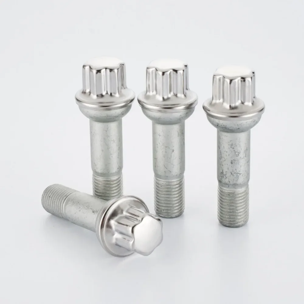 1pc Style Lug Bolts Wheel Hub Screws Suit for Mercedes Benz Series M14x1.5 Hex 17mm Length 69mm